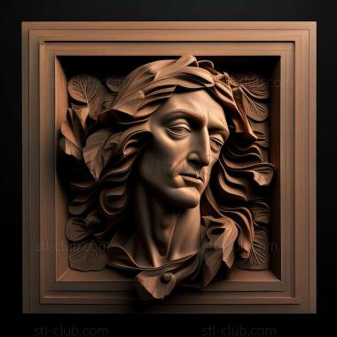 3D model sandro botticelli (STL)